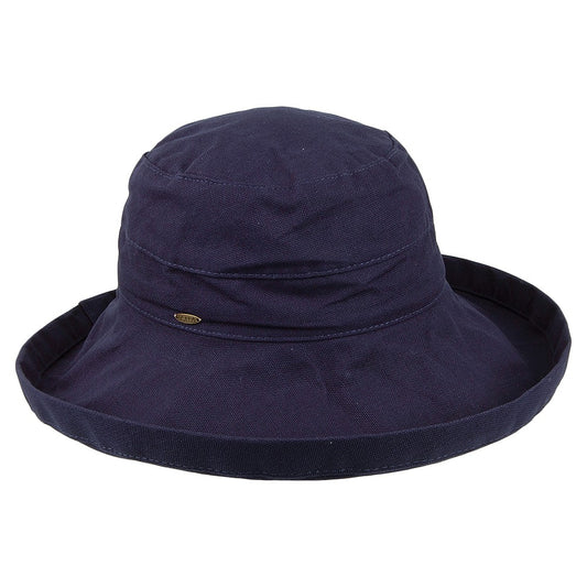Sombrero de Sol Lanikai plegable de Scala - Azul Marino