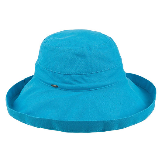 Sombrero de Sol Lanikai plegable de Scala - Azul Celeste