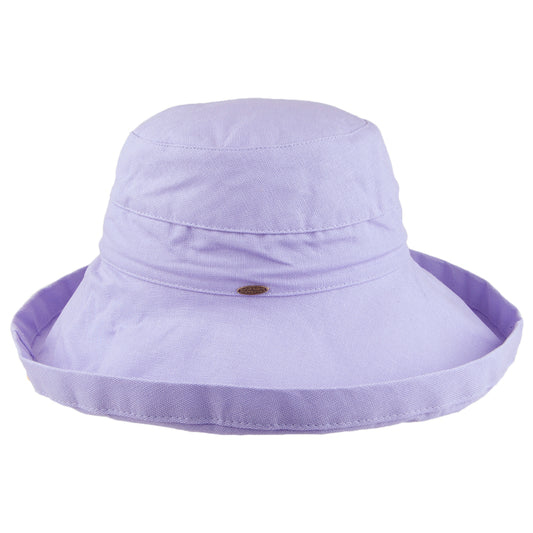 Sombrero de Sol Lanikai plegable de Scala - Lavanda