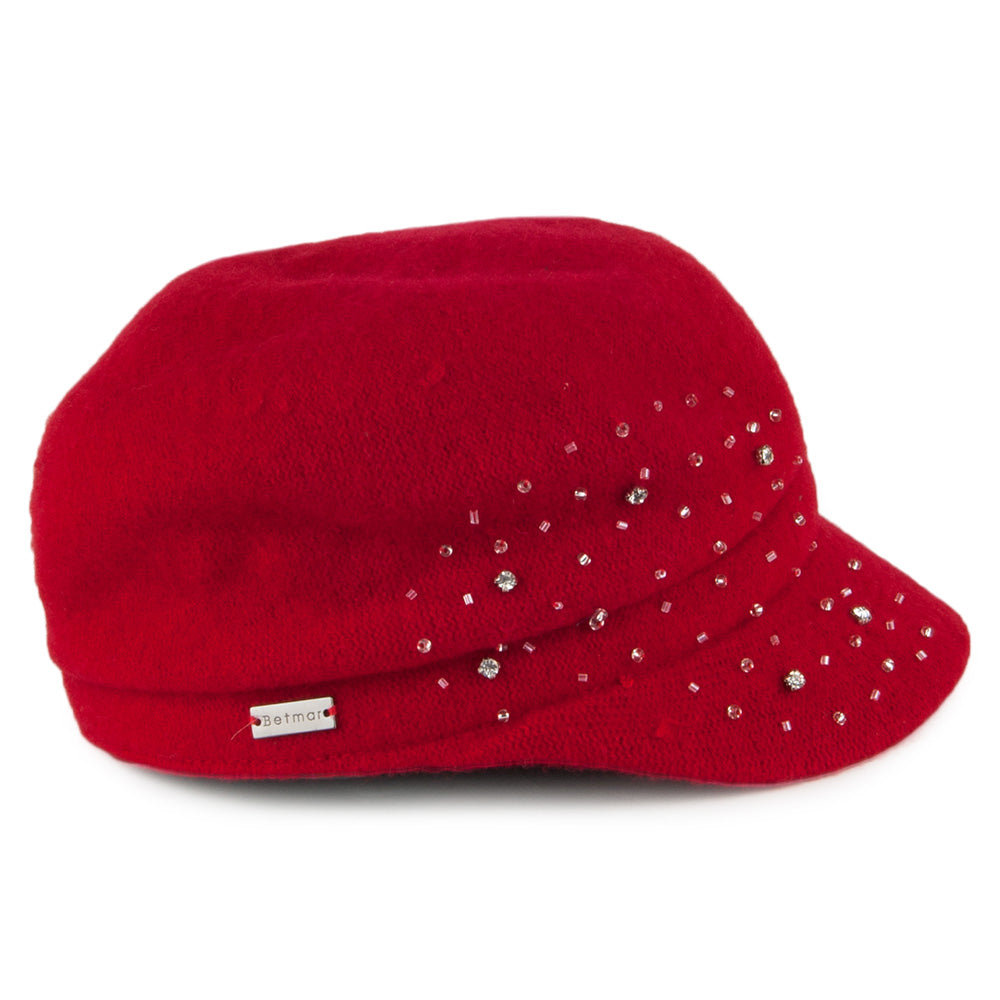 Gorra Baker Boy Lynn de Betmar - Rojo