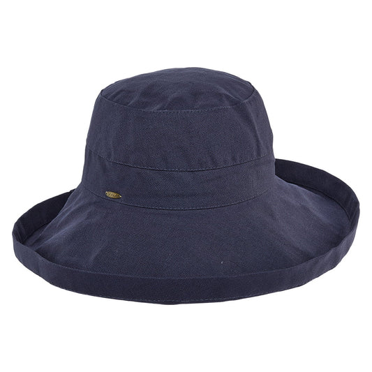 Sombrero de Sol Lanikai plegable de Scala - Vaquero Oscuro