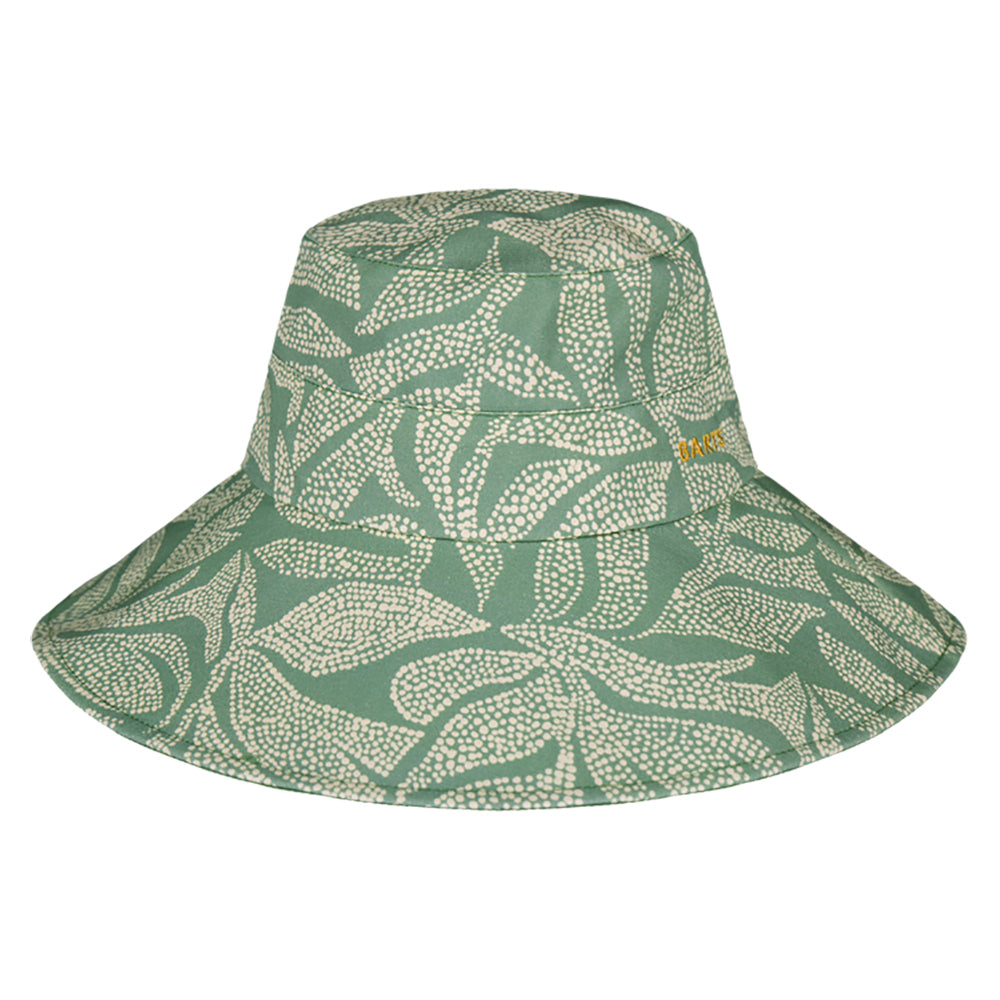 Sombrero De Algodón Black Jungle - Ala Ancha 6cm