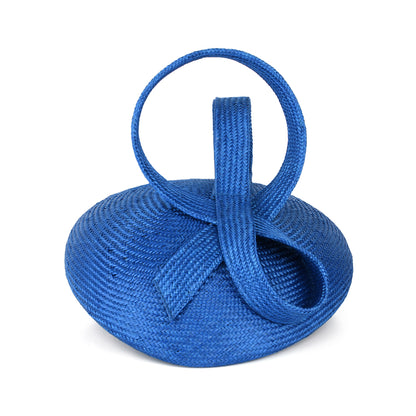 Sombrero Pillbox Jenny de paja de Whiteley - Azul Radiante