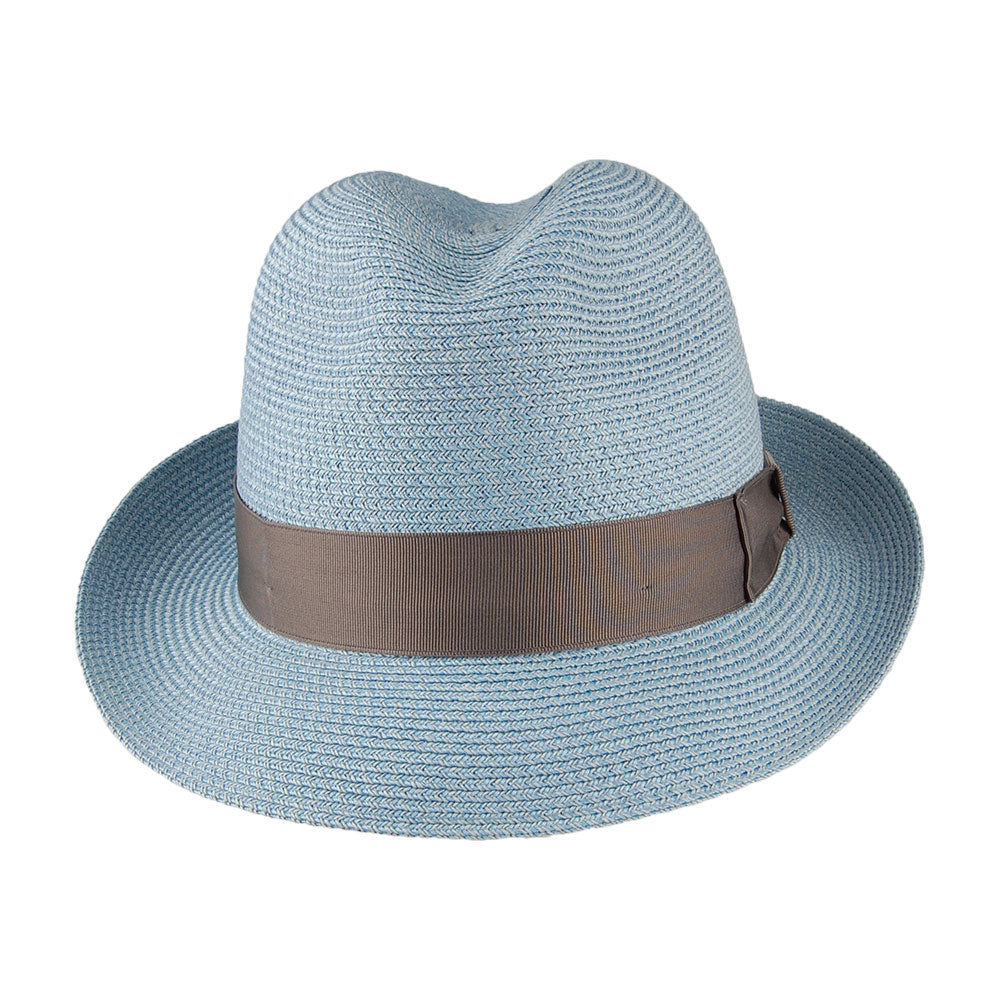 Sombrero Trilby Boss de Signes - Azul Ahumado