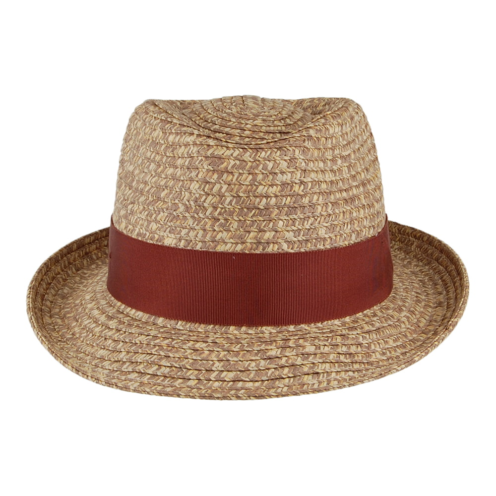 Sombrero Trilby Blume de Bailey - Marrón Jaspeado