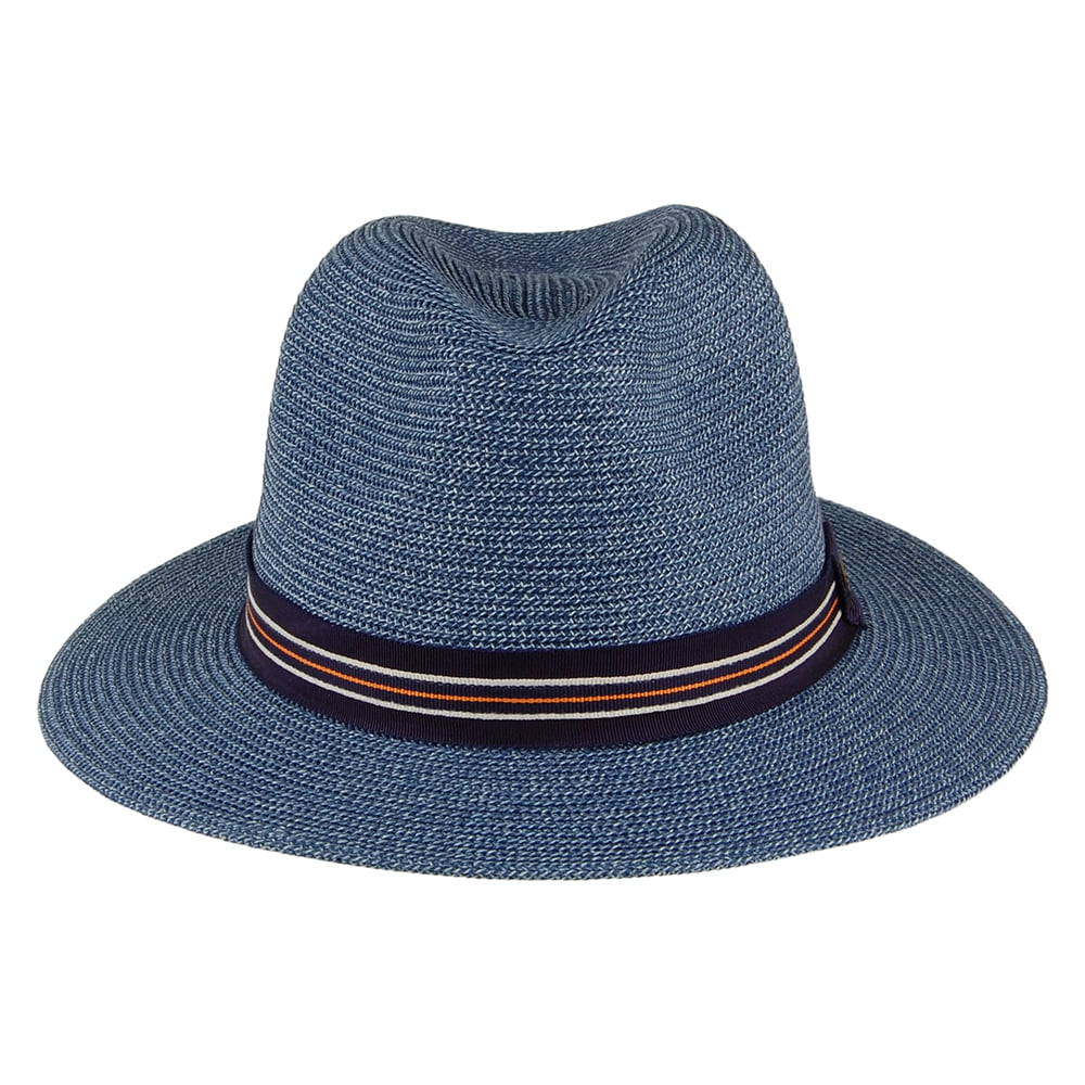 Sombrero Fedora Hester de Bailey - Azul Marino/Jaspeado