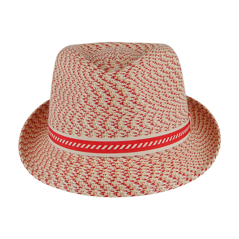 Sombrero Trilby Mannes de Bailey - Rojo-Natural