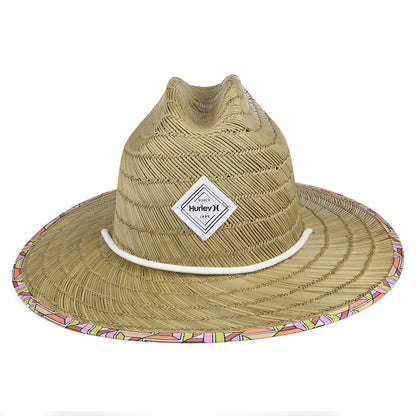 Sombrero de Guardacosta Diamond de paja de Hurley - Natural
