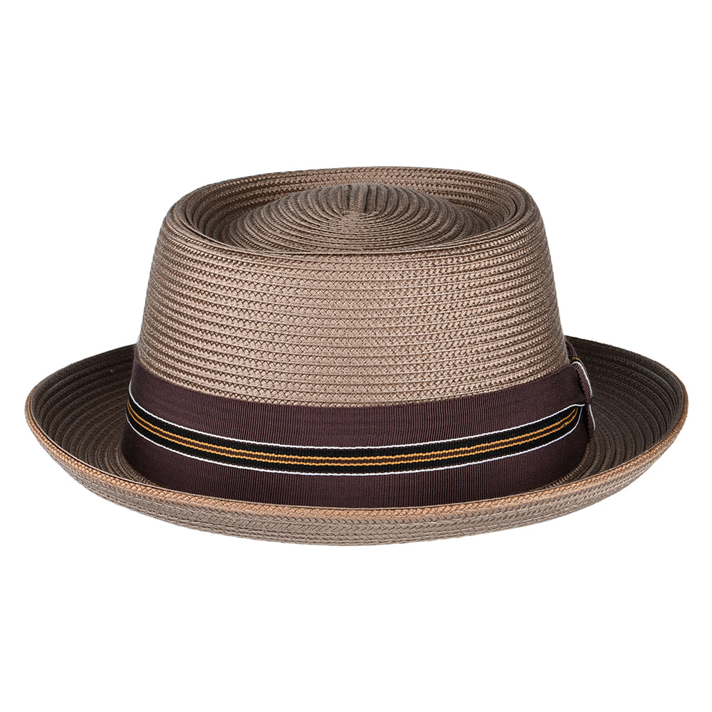 Sombrero Pork Pie Carver de Bailey - Gris Topo