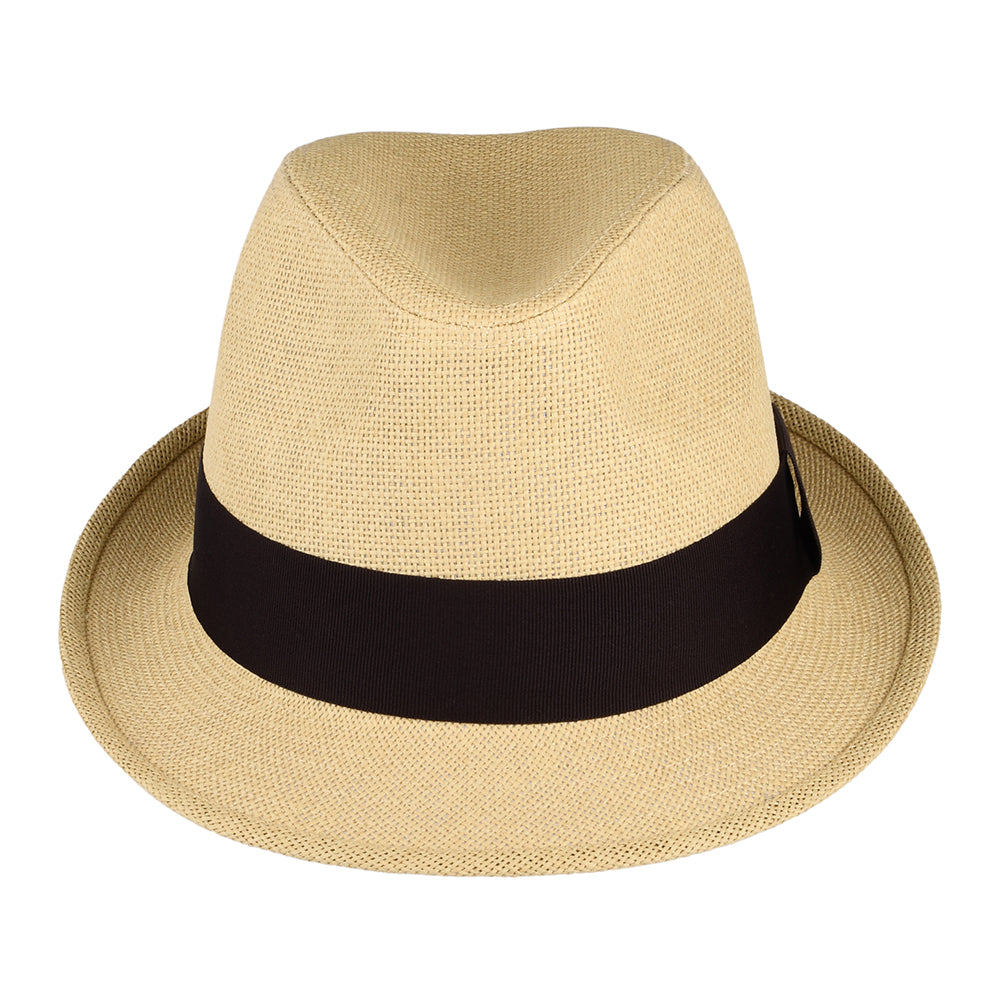 Sombrero Trilby de paja toyo de Failsworth - Beige Arena