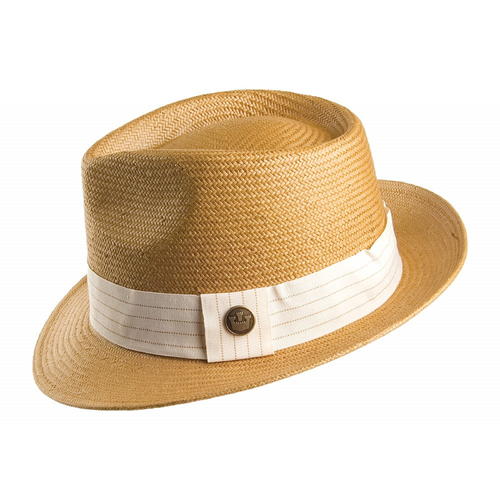 Sombrero Trilby Snare de paja de Goorin - Natural