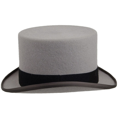 Sombrero Ascot de fieltro de Christys - Gris