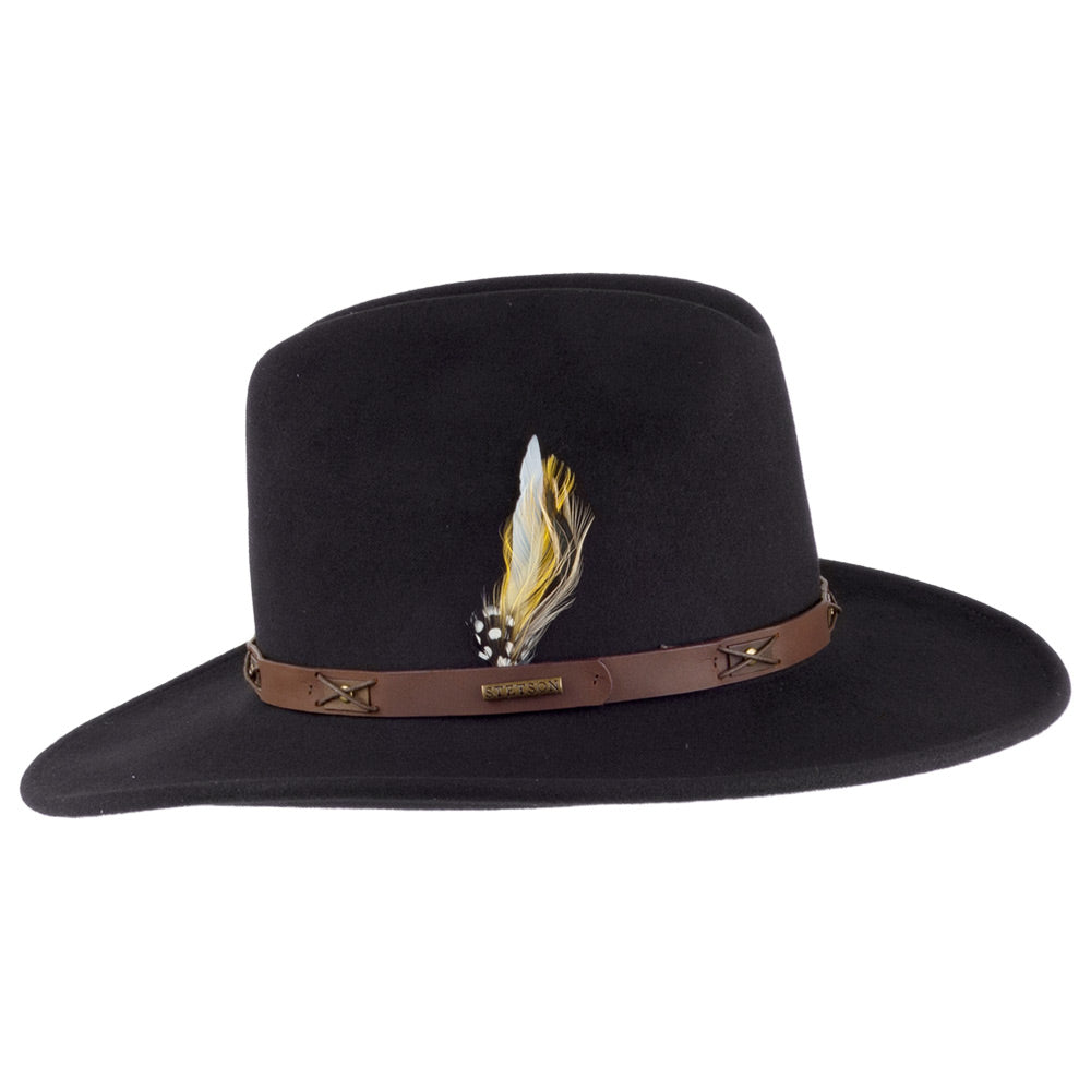 Sombrero Cowboy Western VitaFelt de Stetson - Negro