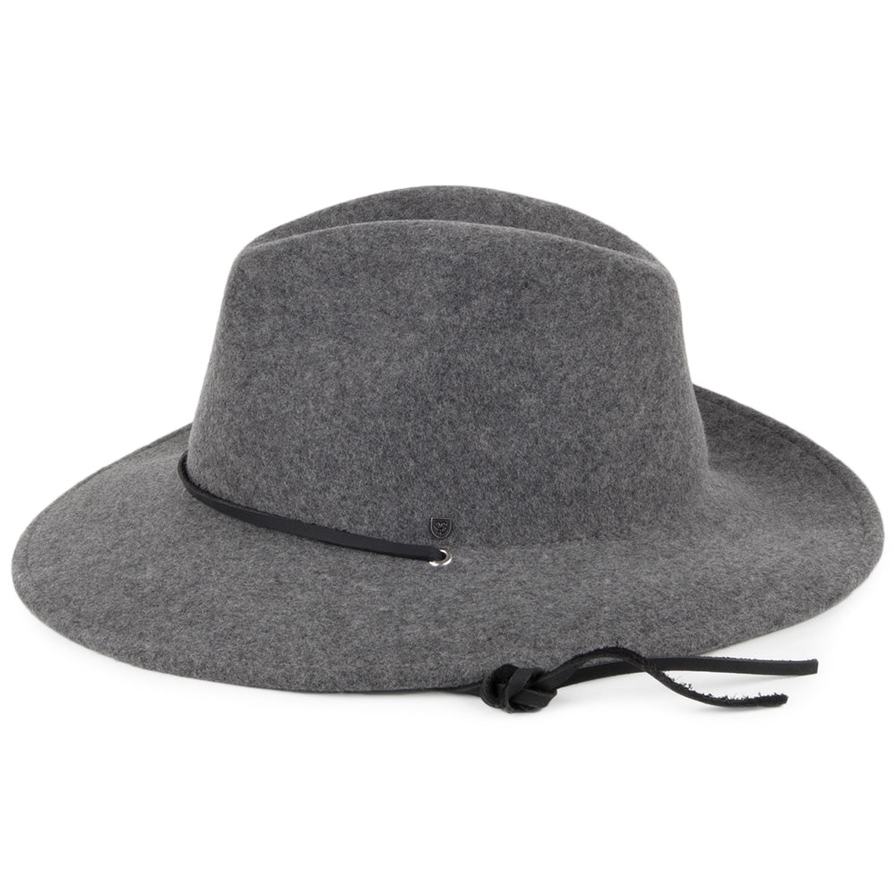 Sombrero Outback Field de Brixton - Gris Jaspeado