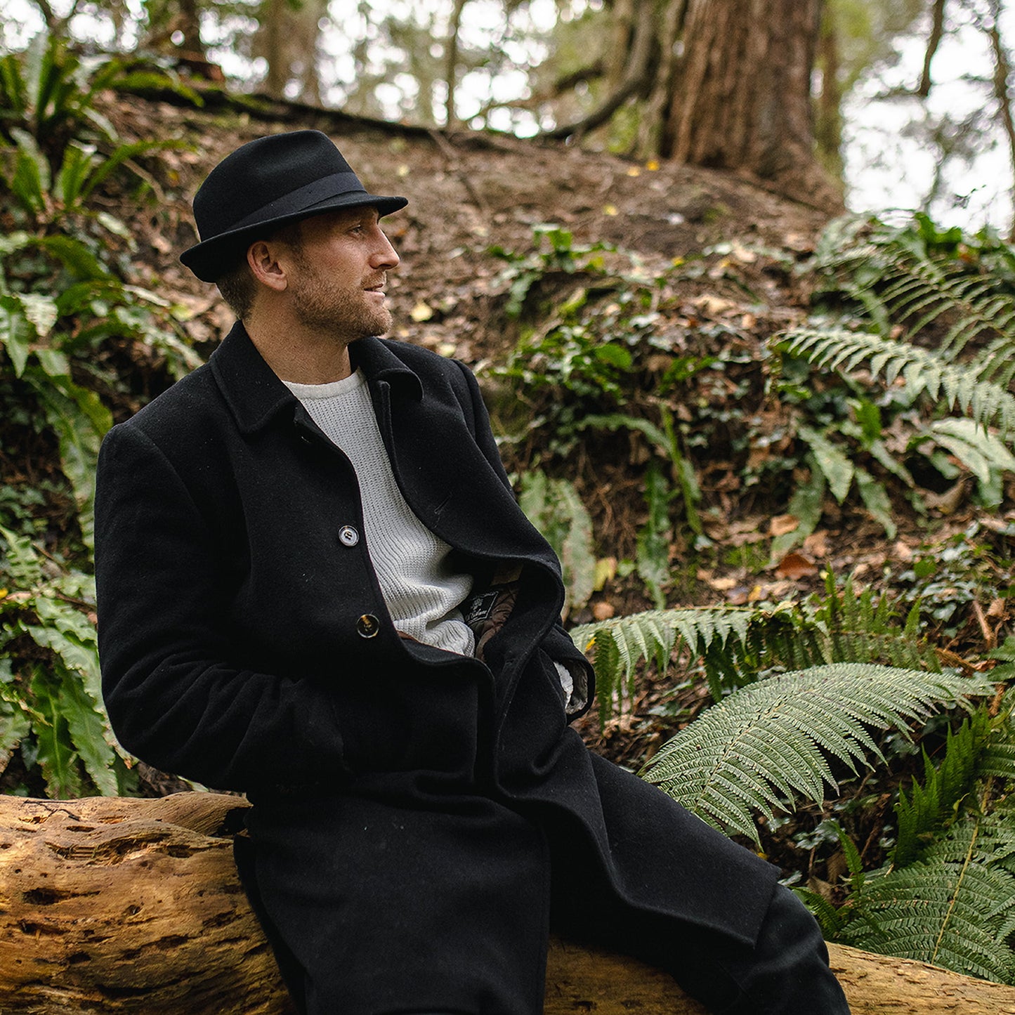 Sombrero Detroit Trilby de Jaxon & James - Negro