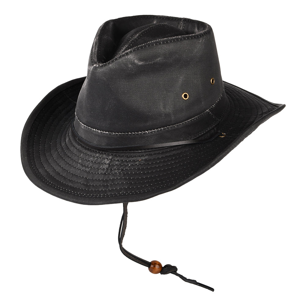Sombrero de fieltro de lana Dorfman Pacific Indiana Jones para hombre