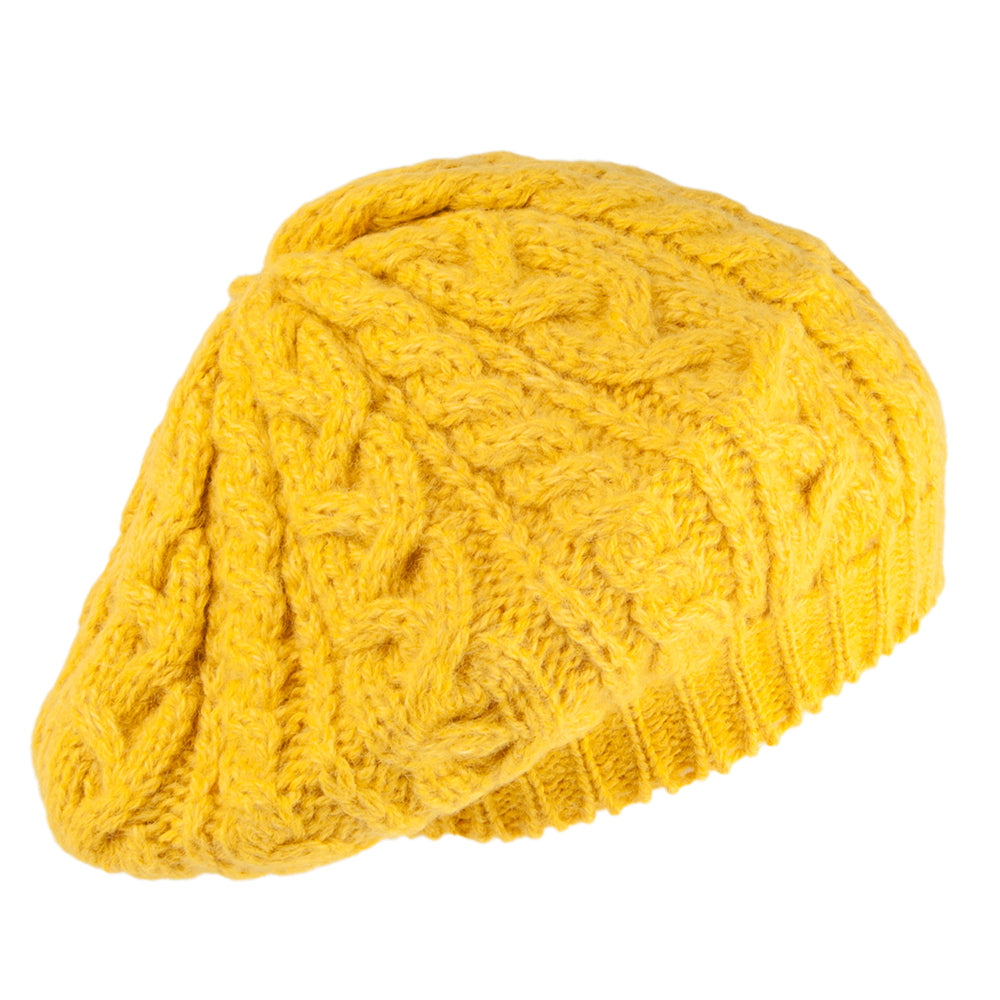 Boina de alpaca de Highland 2000 - Amarillo
