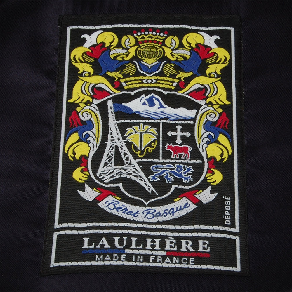 Boina de cachemira de Héritage par Laulhère - Azul Marino