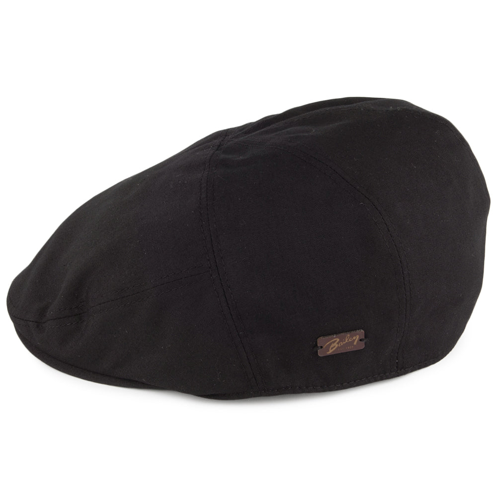 Gorra plana Graham impermeable de Bailey - Negro