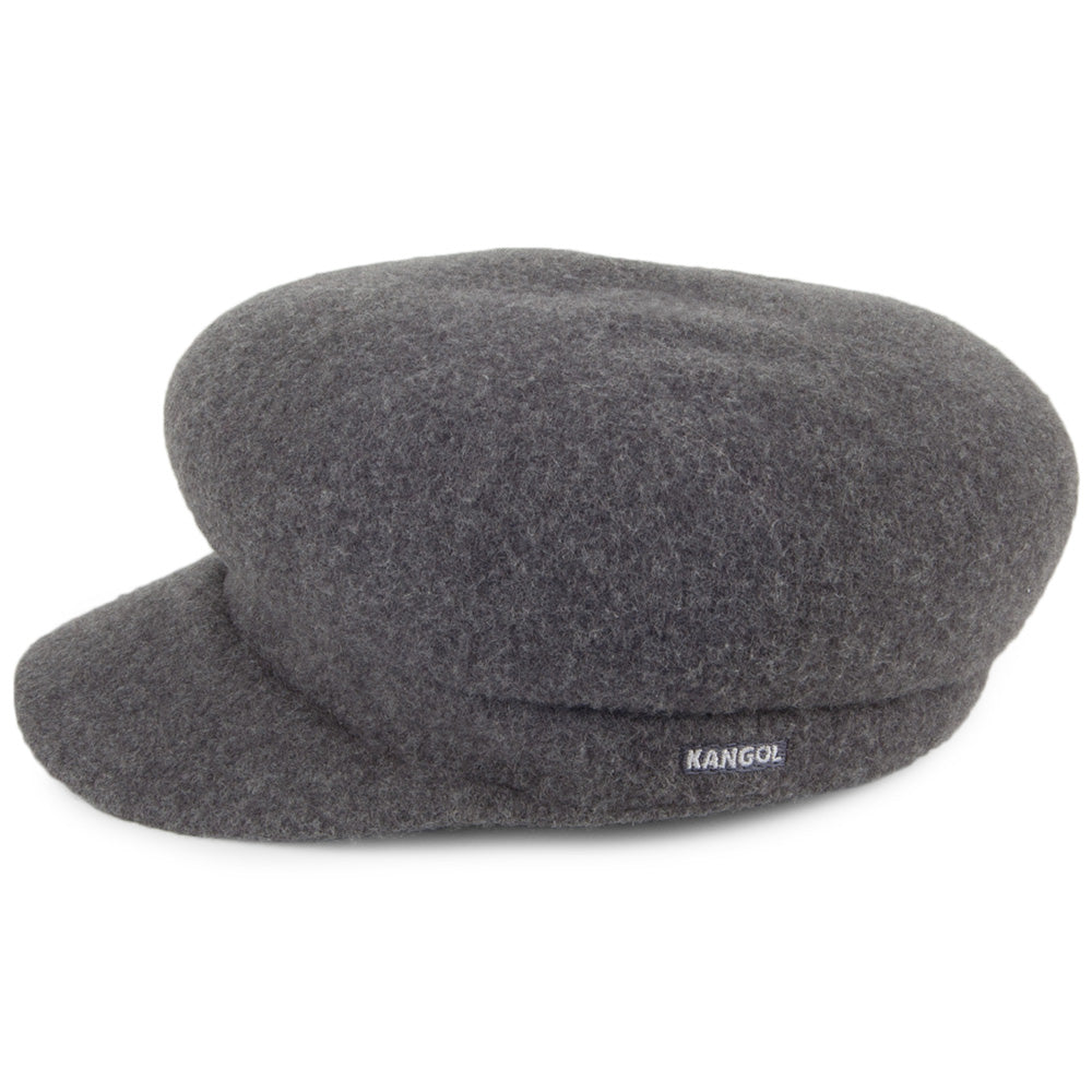 Gorra Enfield de lana de Kangol - Franela Oscura