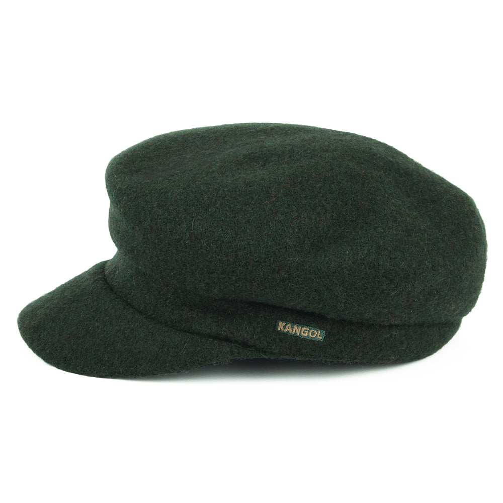 Gorra Enfield de lana de Kangol - Bosque