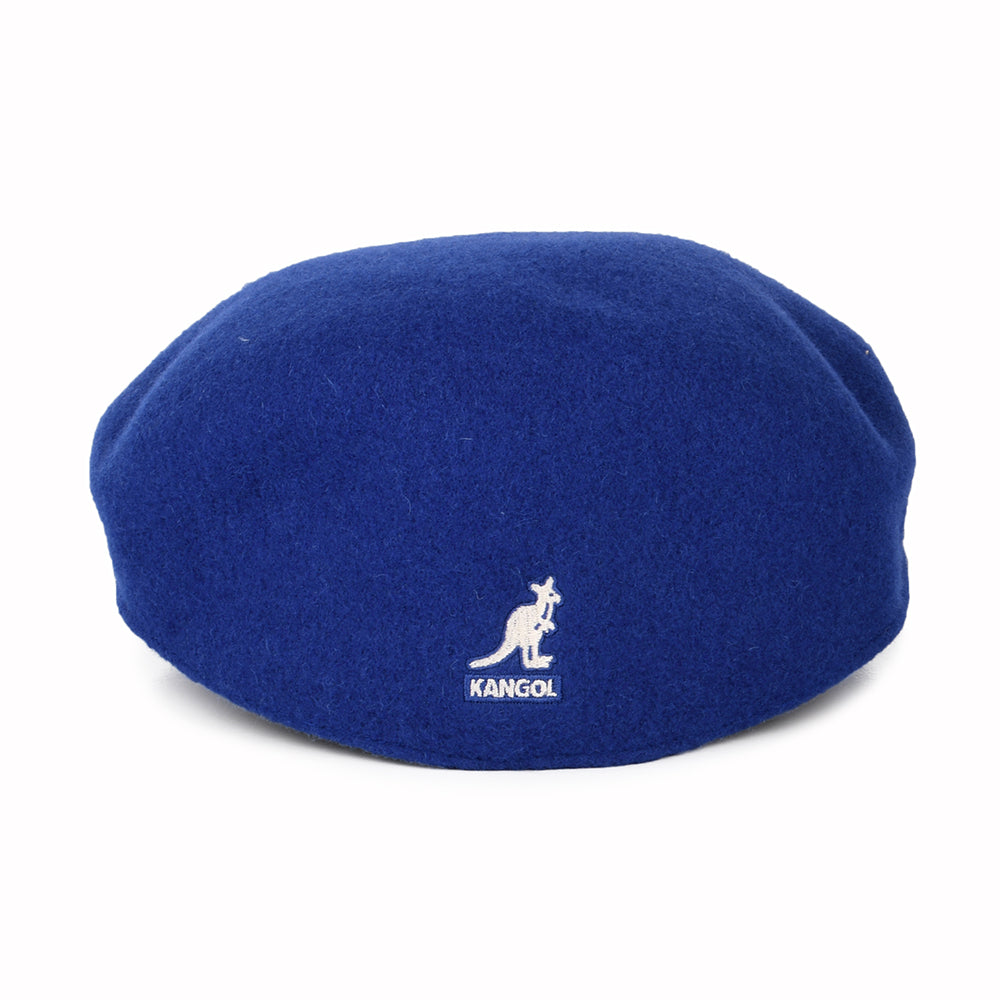Gorra plana 504 de lana de Kangol - Azul Medio