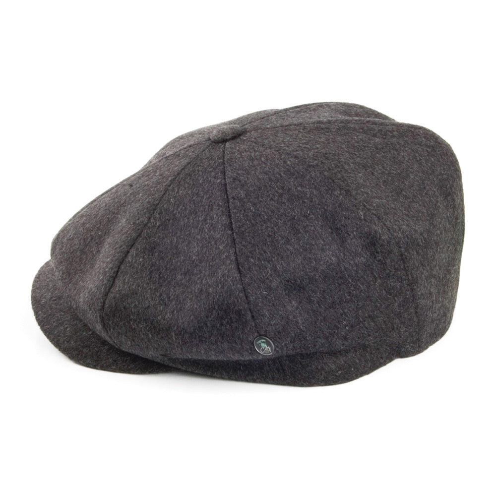 Gorra Newsboy de lana Loden de City Sport - Gris