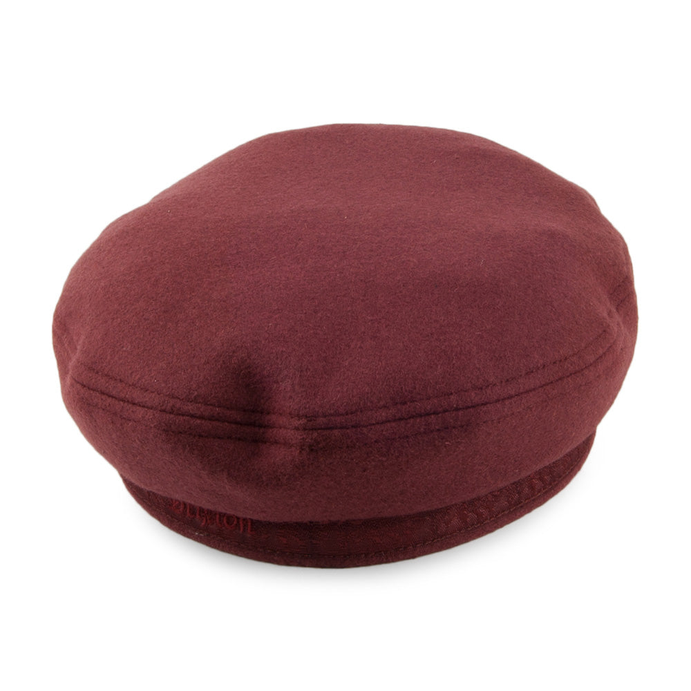 Gorra marinera Athens de Brixton - Merlot