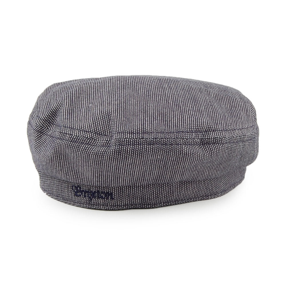Gorra marinera sin estructurar Mini Stripe de Brixton - Azul Marino-Blanco