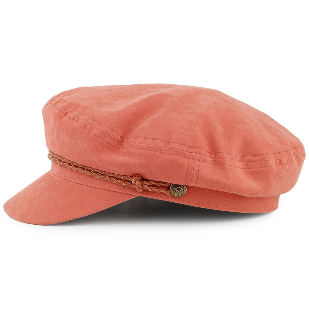 Gorra marinera Ashland de Brixton - Coral