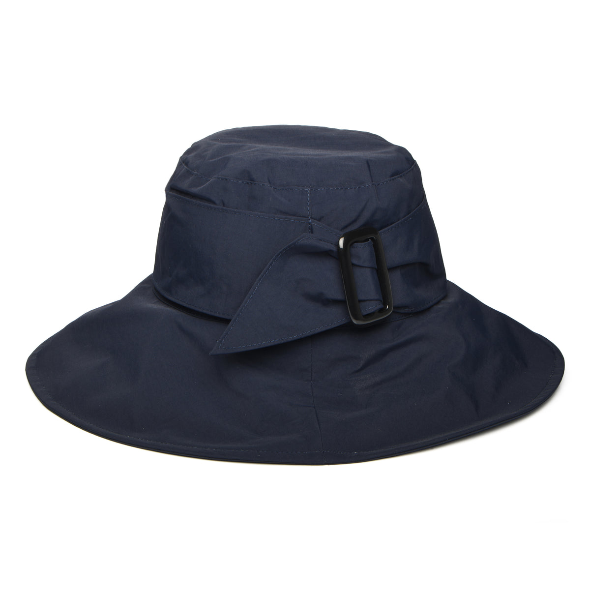 Sombrero de pescador resistente al agua con hebilla de Whiteley - Azul Marino