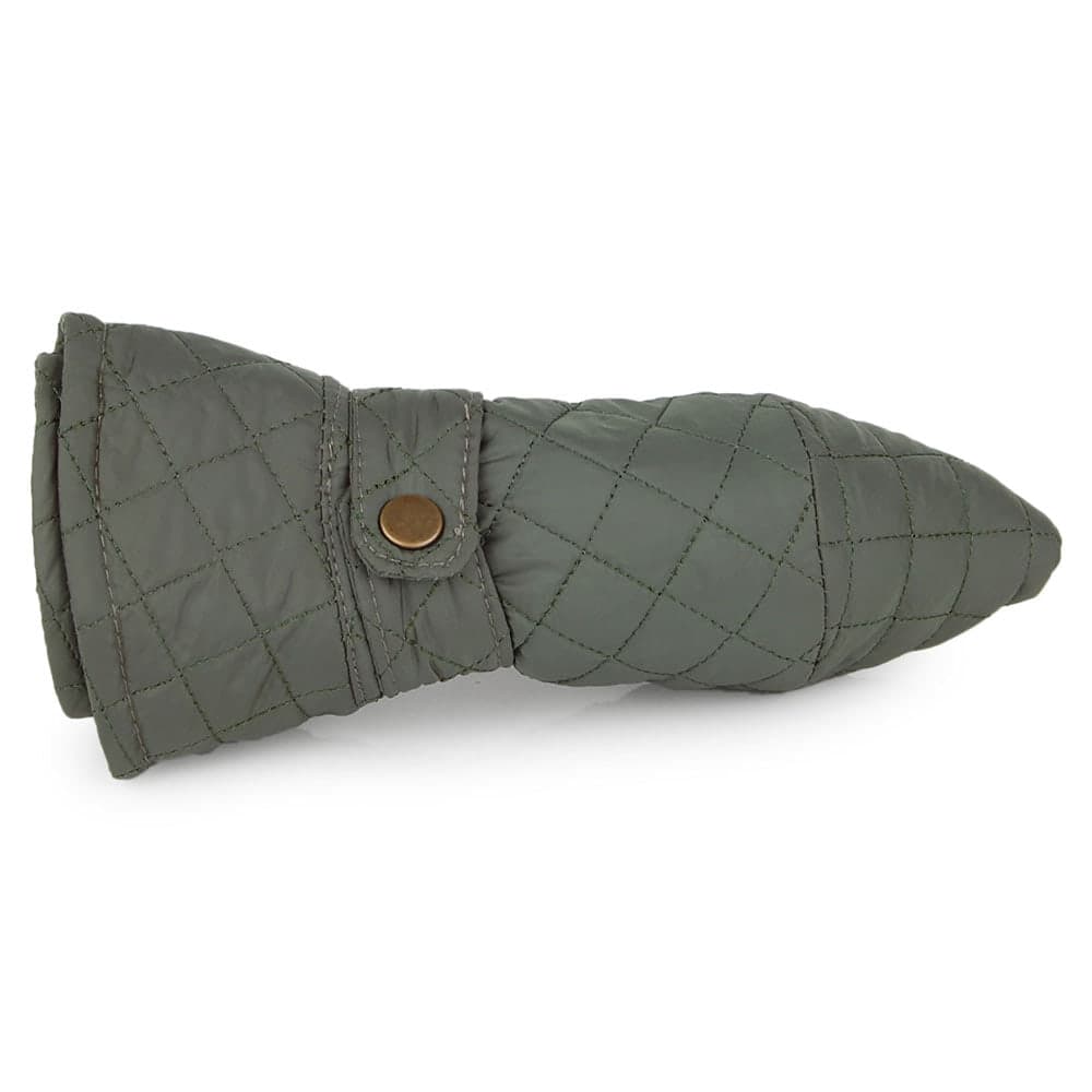 Sombrero de pescador mujeres Packable de acolchado de Scala - Verde Oliva