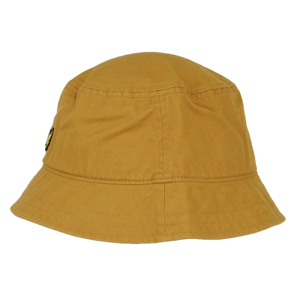 Sombrero de pescador de sarga de algodón de Lyle & Scott - Caramelo