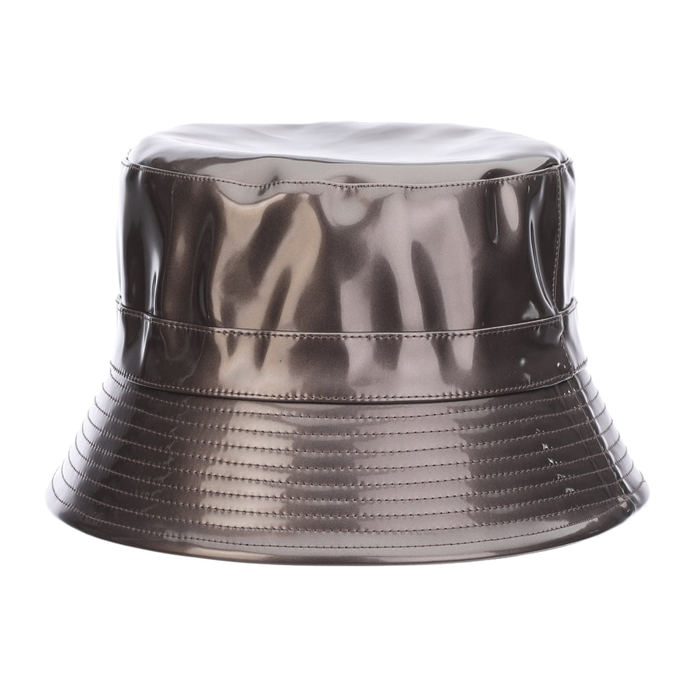 Sombrero de pescador Pluie lluvia de piel sintética de Scala - Gris