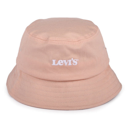 Sombrero de pescador mujeres Vintage Modern Logo de Levi's - Rosa Claro