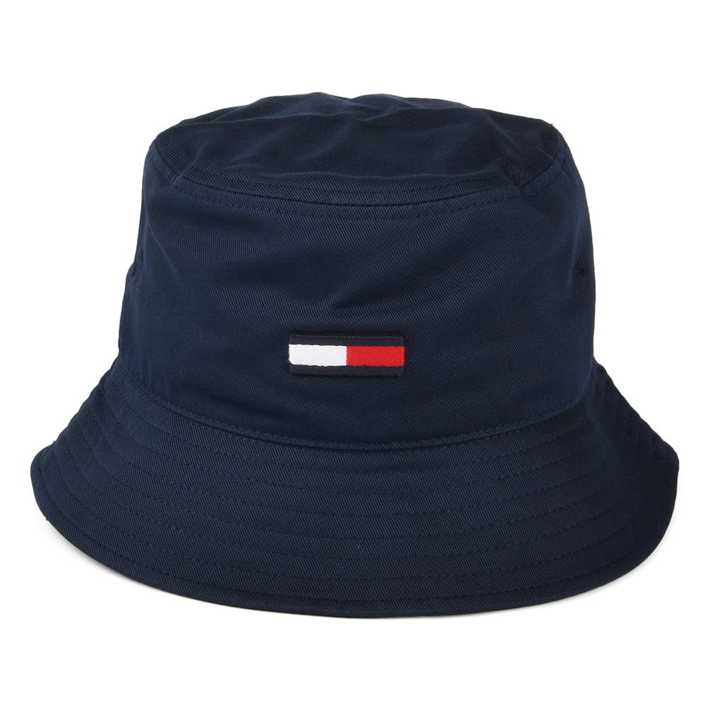 Sombrero de pescador TJM Flag de algodón orgánico de Tommy Hilfiger - Azul Marino