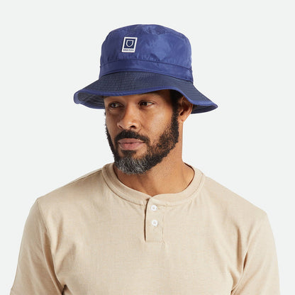 Sombrero de pescador Beta plegable de Brixton - Azul Marino
