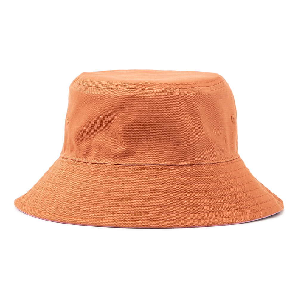 Sombrero de pescador mujeres reversible de Levi's - Naranja-Rosa