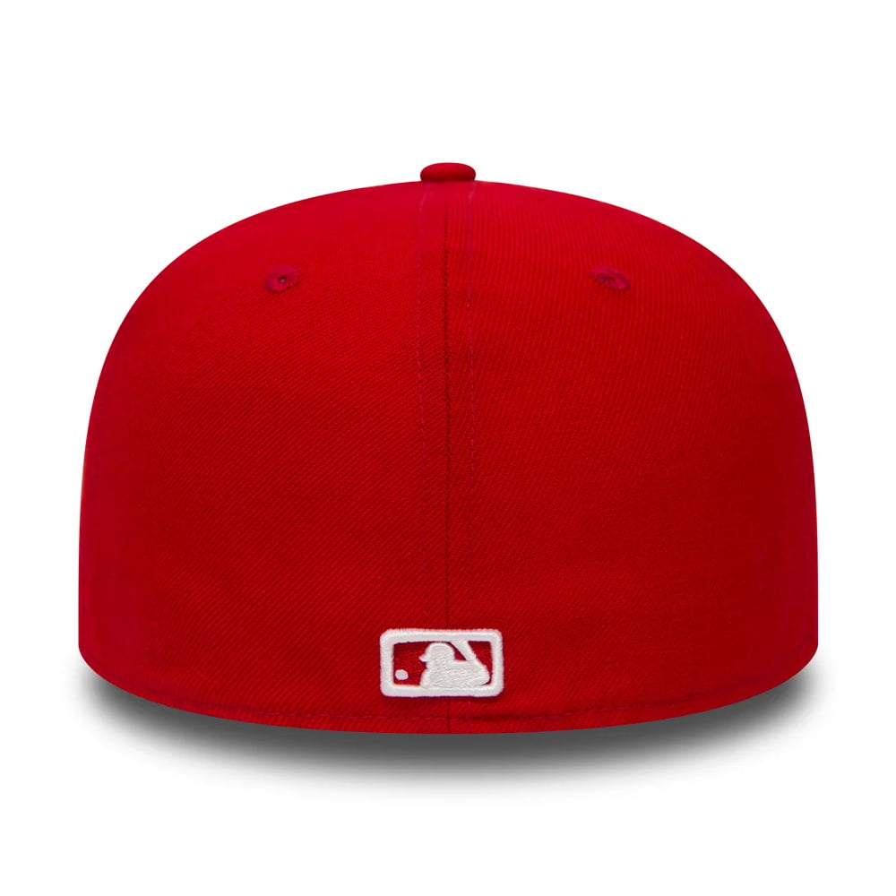 Gorra de béisbol 59FIFTY MLB League Essential L.A. Dodgers de New Era - Rojo