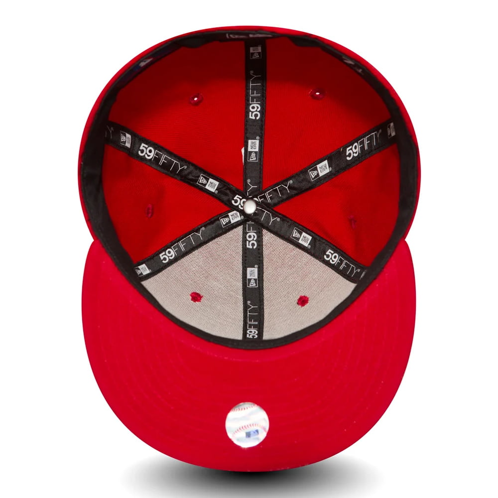 Gorra de béisbol 59FIFTY MLB League Essential L.A. Dodgers de New Era - Rojo
