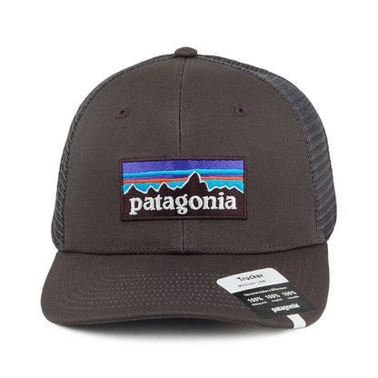 Gorra Trucker P-6 Logo de algodón orgánico de Patagonia - Gris
