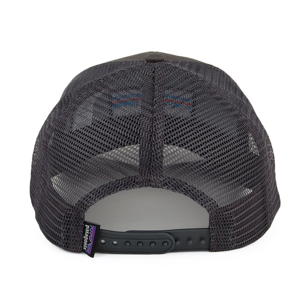 Gorra Trucker P-6 Logo de algodón orgánico de Patagonia - Gris