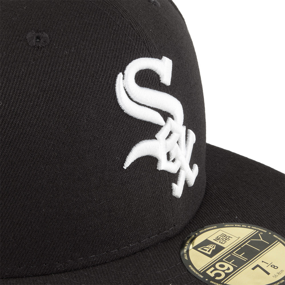 Gorra de béisbol 59FIFTY MLB On Field AC Perf Chicago White Sox de New Era - Negro