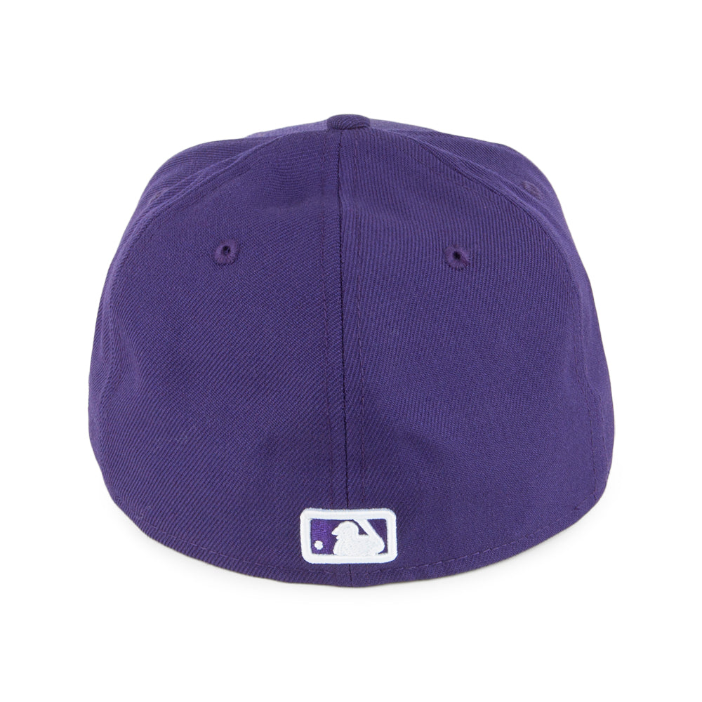 Gorra de béisbol 59FIFTY MLB League Essential New York Yankees de New Era - Morado