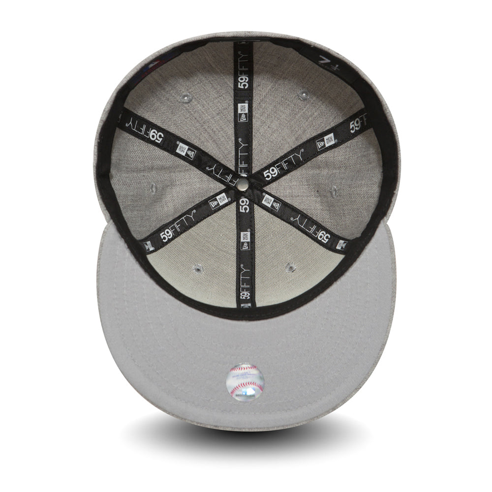Gorra de béisbol 59FIFTY MLB League Essential New York Yankees de New Era - Gris Jaspeado