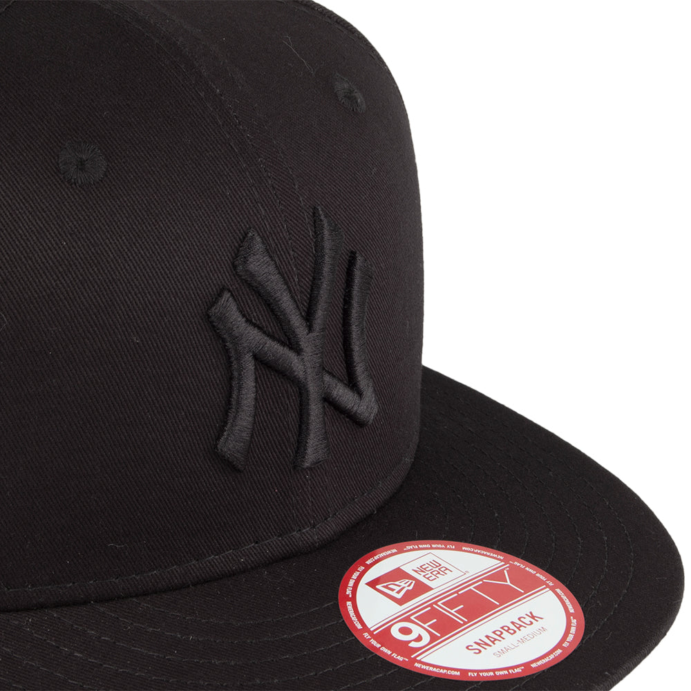 Gorra 9FIFTY Classic New York Yankees de New Era - Negro sobre Negro