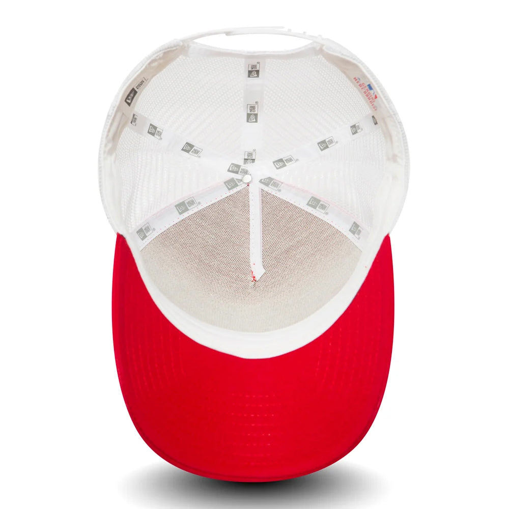 Gorra Trucker A-Frame MLB Clean Trucker New York Yankees de New Era - Rojo