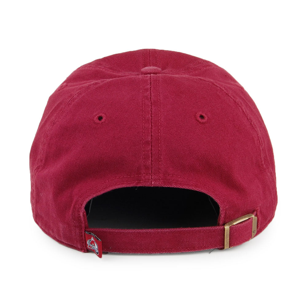 Gorra de béisbol Clean Up Colorado Avalanche de 47 Brand - Rojo Cardenal