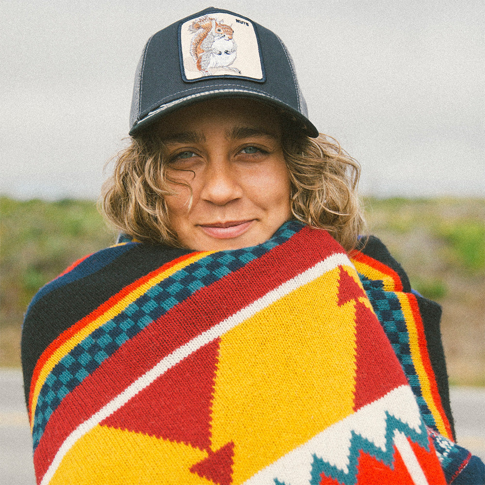 Gorra Trucker Squirrel Master de Goorin Bros. - Azul Marino