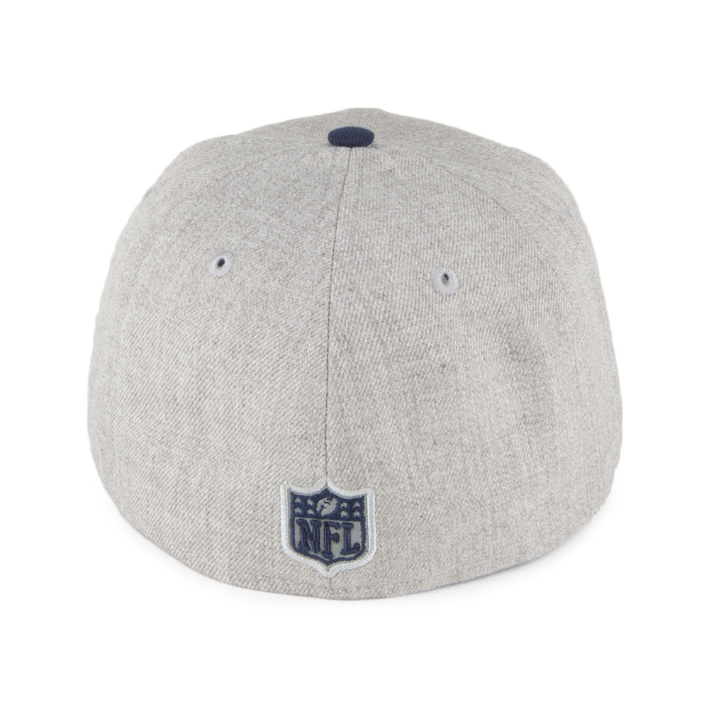 Gorra béisbol 59FIFTY Heather Seattle Seahawks New Era-Gris-Azul Marino